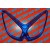 rand koplamp Aerox blauw DMP